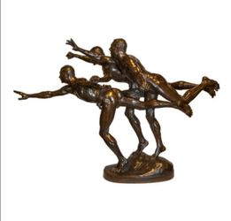 Antique Au But (Finish Line) After Alfred Boucher (Will trade for vehicle or vehicles)