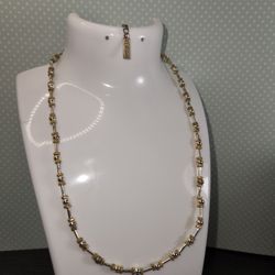 #1515 NAPIER VINTAGE NECKLACE 7.5"INCHES 
