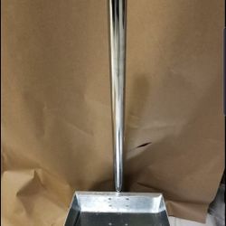 Metal Dust Pan with Handle Galvanized very strong and durable new