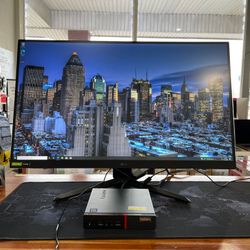 Lenovo ThinkCentre M700 3.20Ghz i3 8GB 128GB SSD -WINDOWS 10 PRO PERFECT FOR OFFICE/BUSINESS USE/Multi Display!