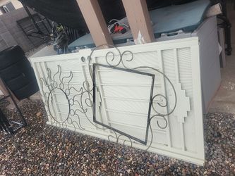Security screen door