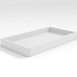 Crate & Kids White Wood Baby Changing Topper