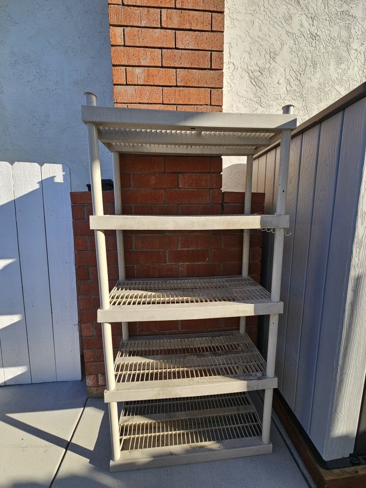 Free Plastic Shelves As Is