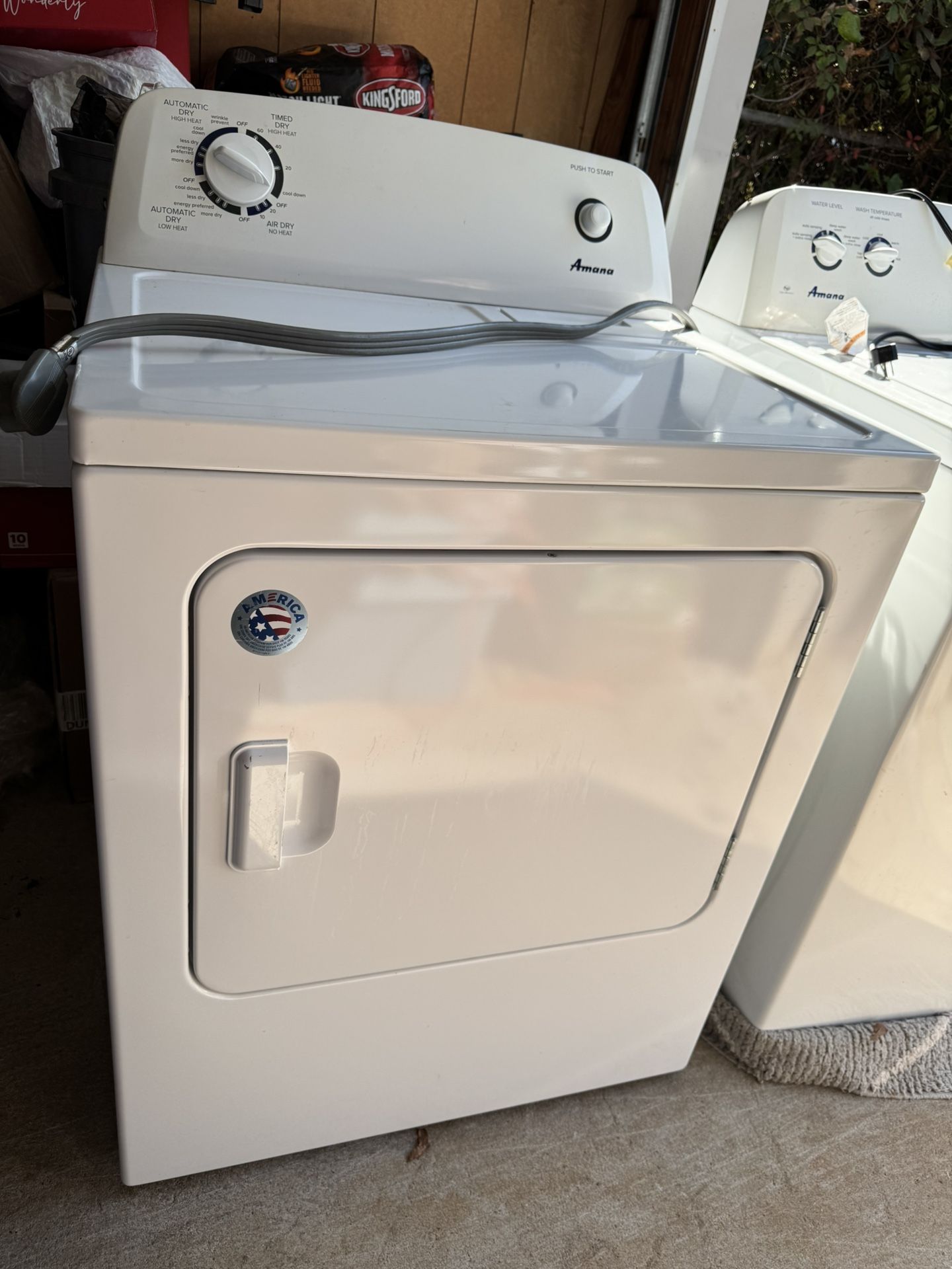 Amana Electric dryer WORKS GREAT + Bonus 