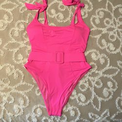 Hot Pink Bathing Suit