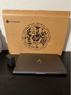 HP Chromebook x360 Bundle: Core i3, 8GB RAM, 128GB SSD + Box, Lap Tray & Anker 100W Charger