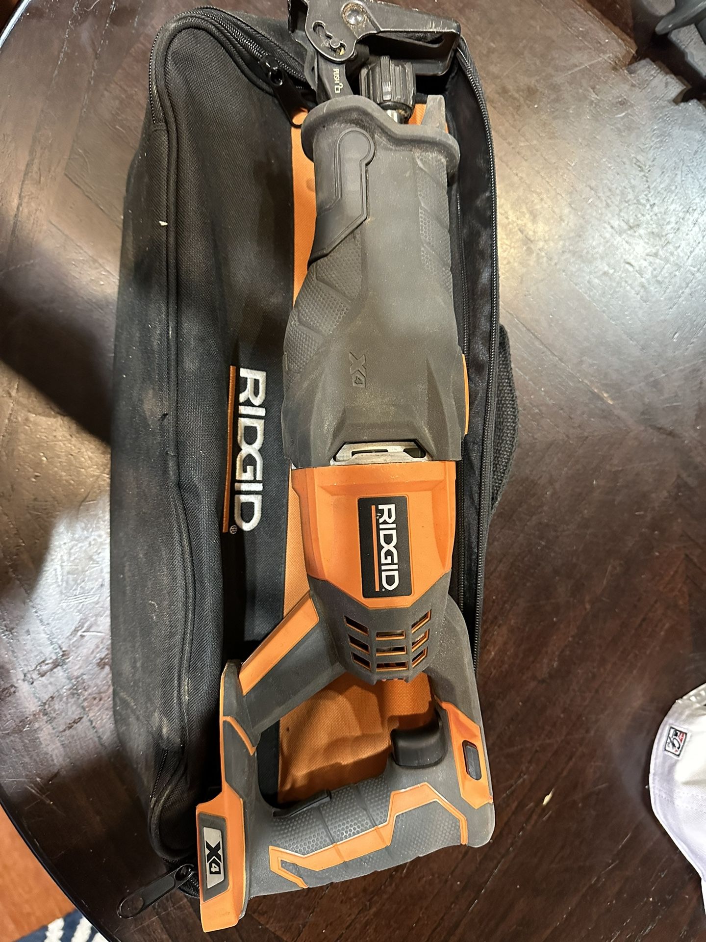 RIDGID Cordless Sawzall with bag - No Battery Included