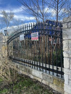 Metal Wood Fence And Gates