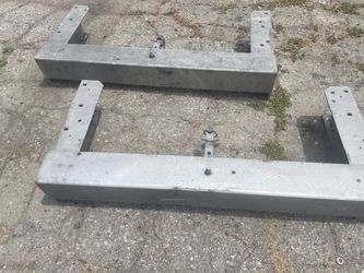 Tow Truck Dolly wheel brackets