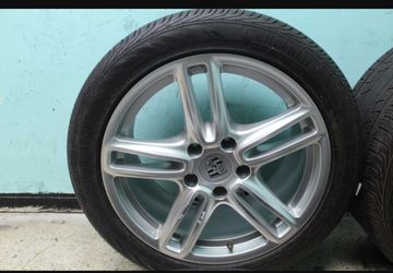 Porsche OEM 19" Panamera Set Of 4 Wheels And Tires