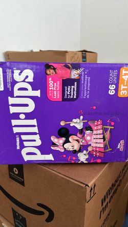 Pull-Ups Girls' Potty Training Pants, Size 3T-4T, 66 Coun