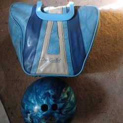 Don Carter Bowling Ball And Bag
