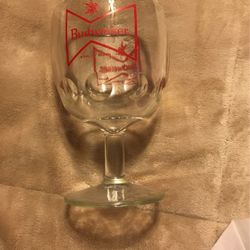 Budweiser King Of Beers Glass Goblet 
