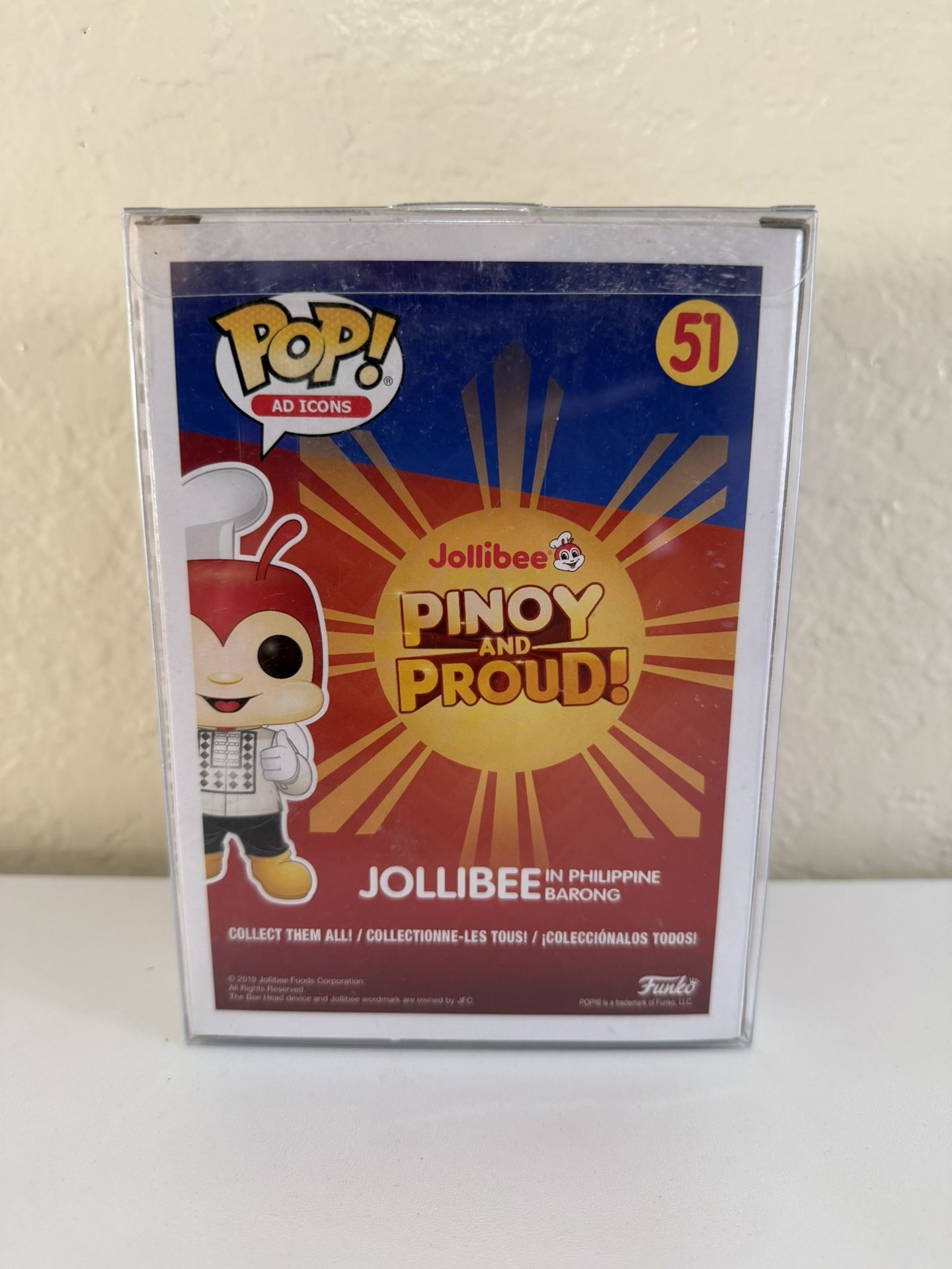 Funko Pop! Ad Icons Jollibee in Barong #51 Philippine Independence 