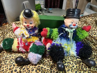 Crochet Clown Dolls