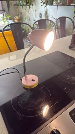 Pink LED Desk Lamp