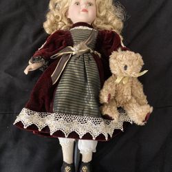Antique Porcelain Doll