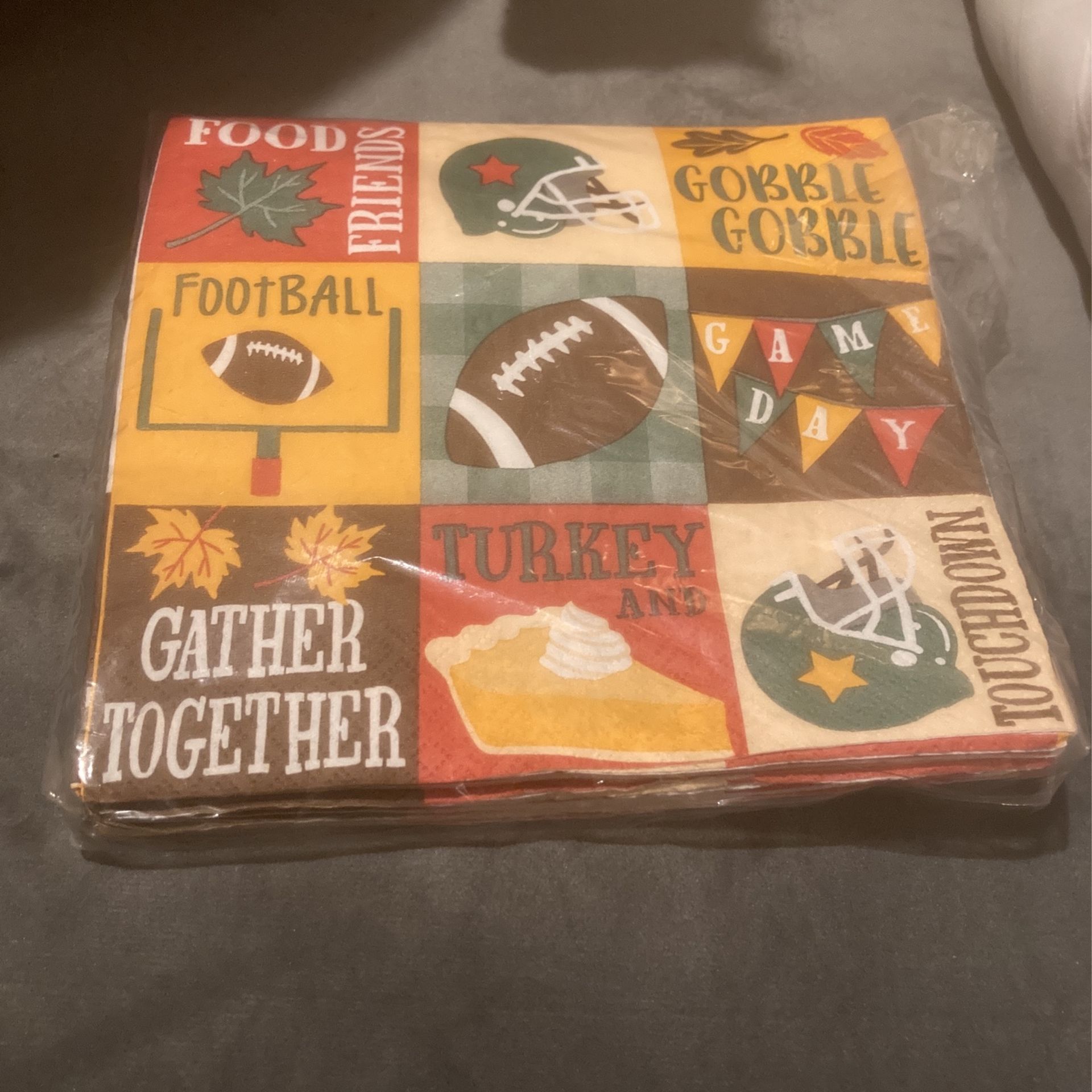 Party Napkins For Autumn