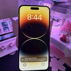 UNLOCKED iPhone 14 Pro Max 128 Gb Gold