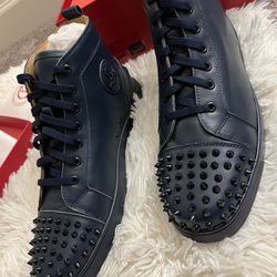 Navy Blue Louboutin Shoes Size 12 (fits 11) for Sale in Las Vegas, NV - OfferUp
