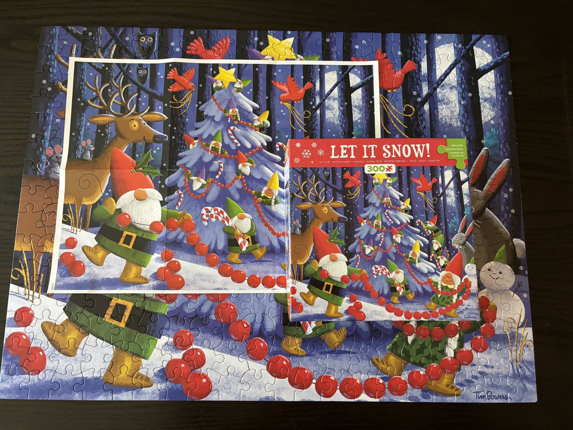 Puzzles 300pc Let It Snow Winter