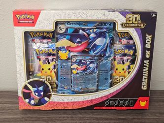 Pokemon 30th Celebration Ex Box Greninja