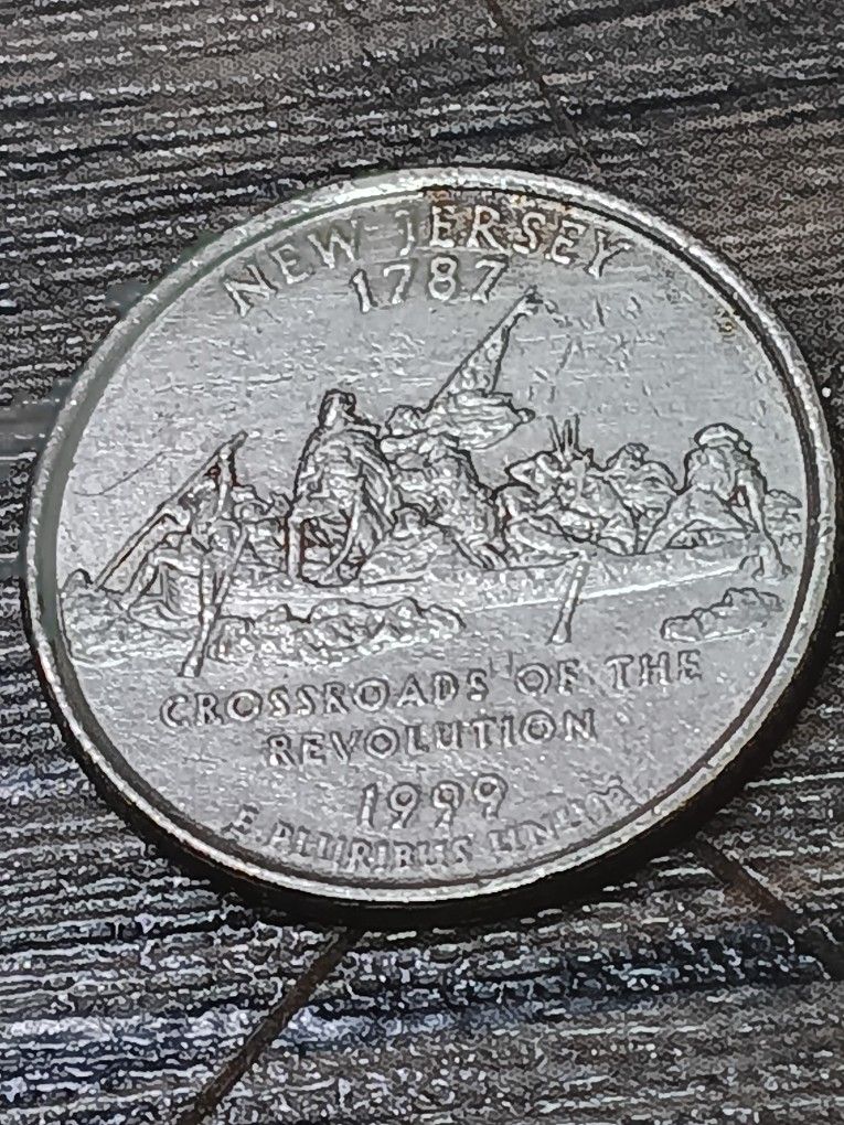 This One Is A Very Great Piece For Your Collection It's A New Jersey (1787)(1999)