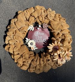Fall Burlap Wreath