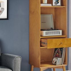  Bookcase, Storage Unti, W Drawer