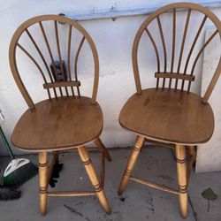 Rotating classic Bar Stool Set  