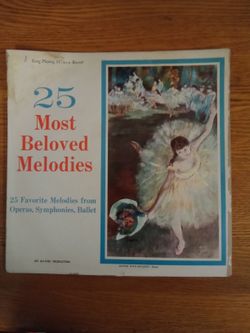 25 Most Beloved Melodies, Vintage Vinyl LP Album