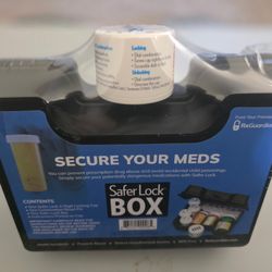 Rx Guardian: Medication Lock Box [Sealed/New!]