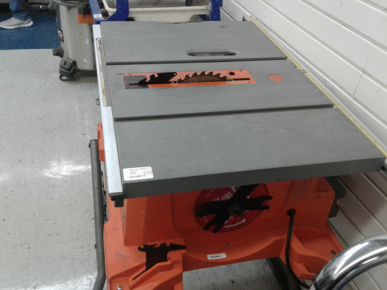 Ridgid table saw great condition!! $399 !!!