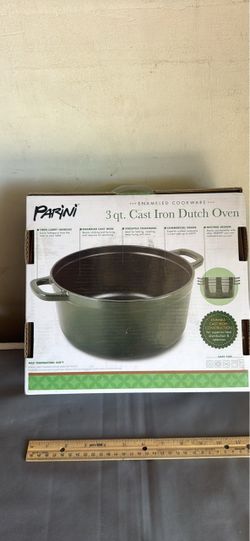 Cast iron Dutch oven 3 QT