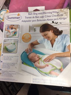 Baby bath sling