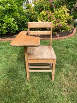 Old Fashioned School Desk