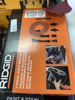 RIDGID 7-Piece Auto Detailing Kit