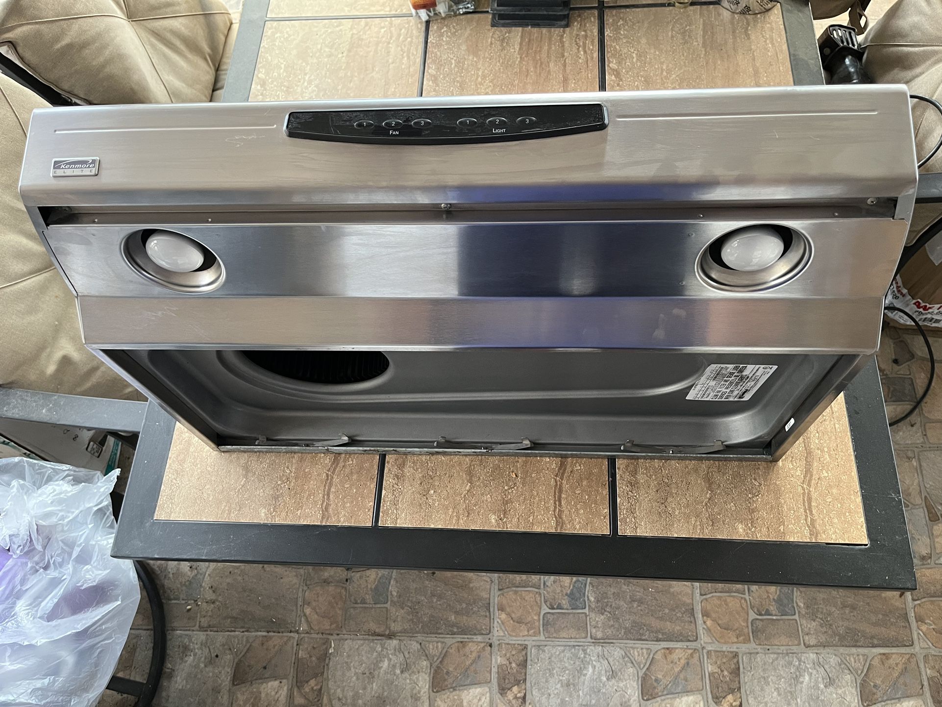 Kenmore Under Cabinet Range Hood