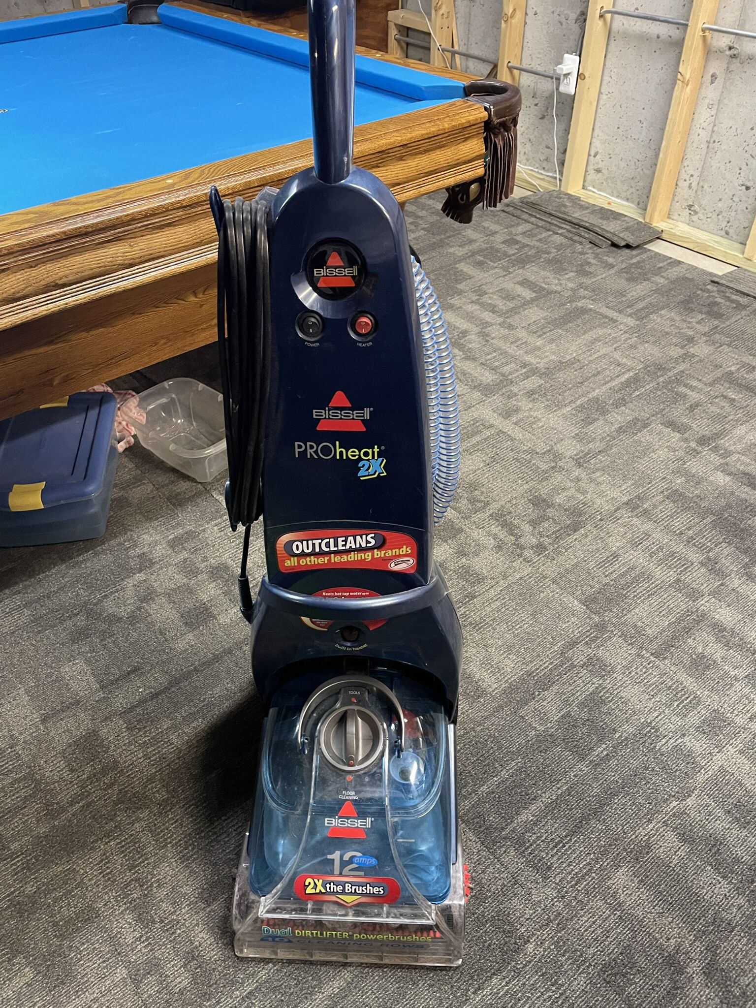 Bissell ProHeat 2X 9200 Carpet Cleaner β Used Once!