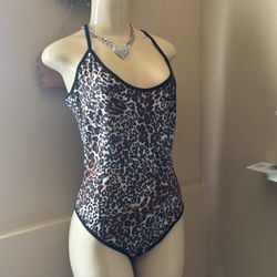 Womens Cheetah Bodysuit