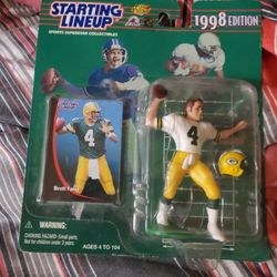 1998 Brett Favre Starting Lineup Sports Superstar Collectibles 