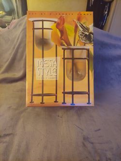 Set Of 3 Candle Lamps