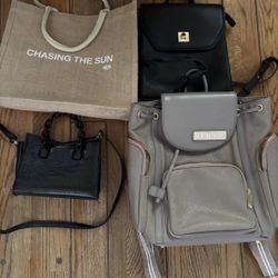 Backpack And Purse 