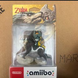 Legend of Zelda Twlight Princess Wolf Link Amiibo