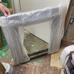 Beautiful Carved Gold Guilted Ornate Antique Frame