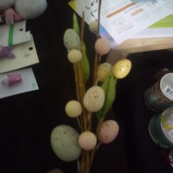 Various Easter Decor And Craft Supplies