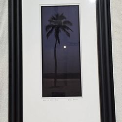 Framed, Signed Wall Print