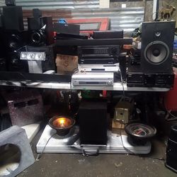 In Home Sterios Equipment Only  For Sale In Post Car Speakers Seperate