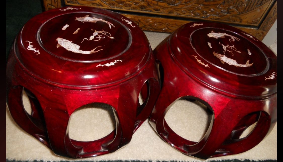 Rosewood Stools