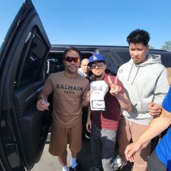 Manny Pacquiao Autographed Glove 